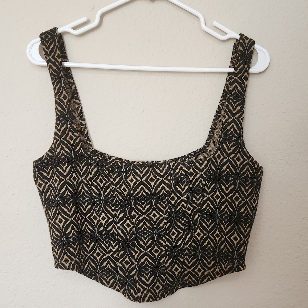 Free People Sleeveless Crop Top Size Large